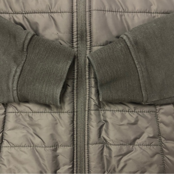 Roots quilted hoodie kanga Women’s jacket with sweatshirt sleeves Medium - Picture 4 of 13